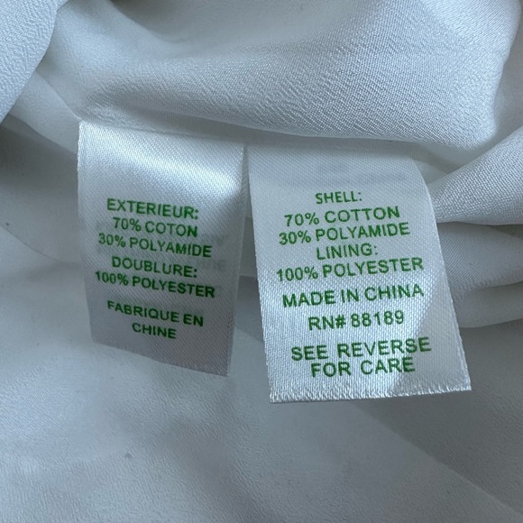 NWT Lilly Pulitzer BLAKELY SHIFT resort white dress size 4 sea swirling lace - Picture 9 of 9